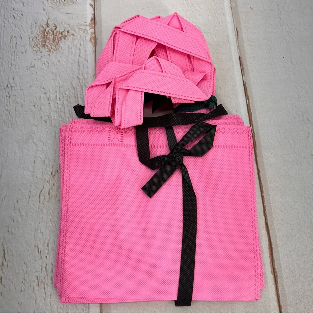 Pieces Pink Girls Party Favor Treat Bags Hot Pink Princess Gift‎ Bags Candy Bags